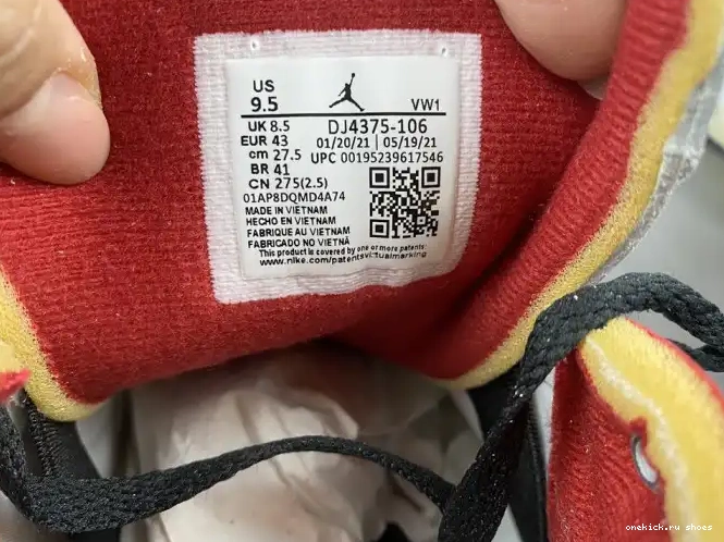 Rep Jordan Retro Low Red DJ4375-106 SP 2 Off-White White 0327